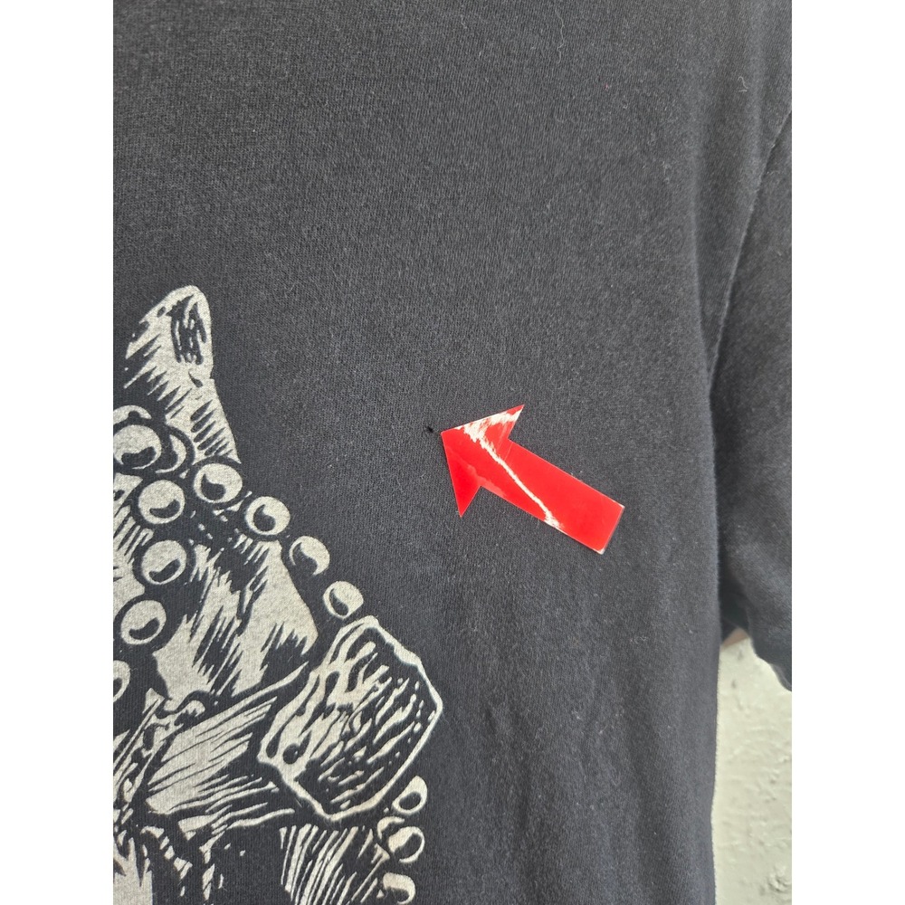 Blackcraft Cult Praying Hands Graphic T Shirt XS Black Cotton Goth Punk Edgy Top - Picture 4 of 8